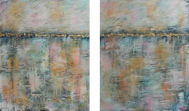 Original Abstract Expressionism Abstract Paintings by Vanessa Sharp Multon