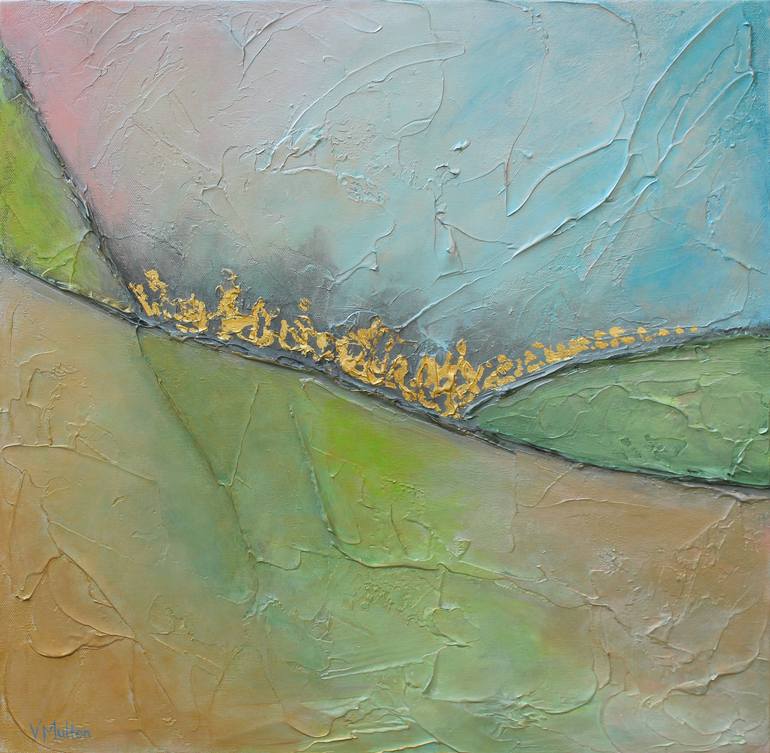 Original Abstract Painting by Vanessa Sharp Multon