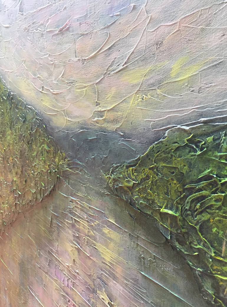 Original Impressionism Landscape Painting by Vanessa Sharp Multon