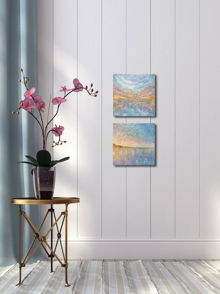 Original Expressionism Abstract Painting by Vanessa Sharp Multon