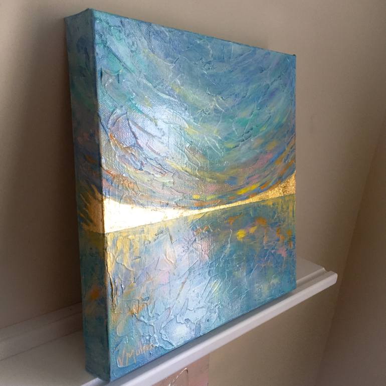 Original Expressionism Abstract Painting by Vanessa Sharp Multon