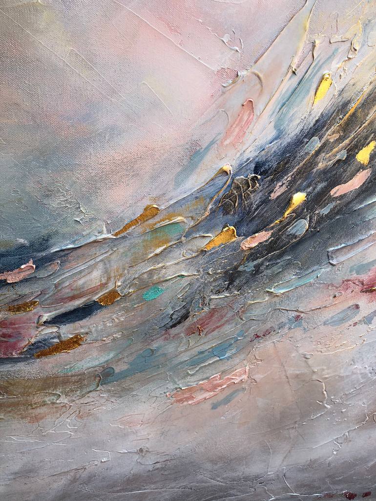 Original Abstract Expressionism Abstract Painting by Vanessa Sharp Multon