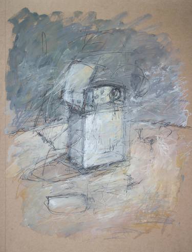 Original Abstract Still Life Drawings by Greg Gregson