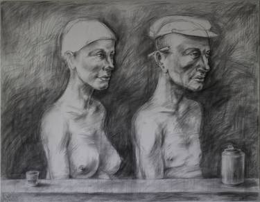 Print of Portrait Drawings by Greg Gregson