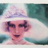 Portrait of Mia Farrow by Diego Scolari