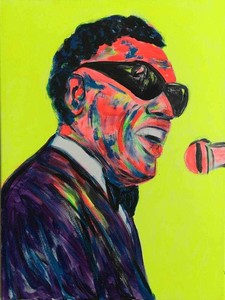 Original Pop Art Pop Culture/Celebrity Painting by Cindy Lee Loranger