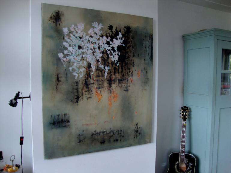 Original Fine Art Music Painting by Thea Peters