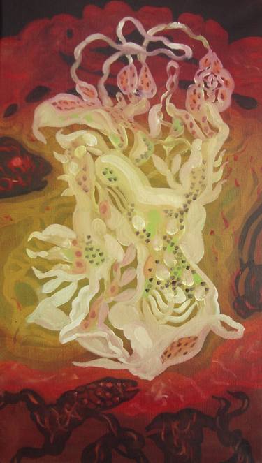 Original Expressionism Botanic Paintings by Thea Peters