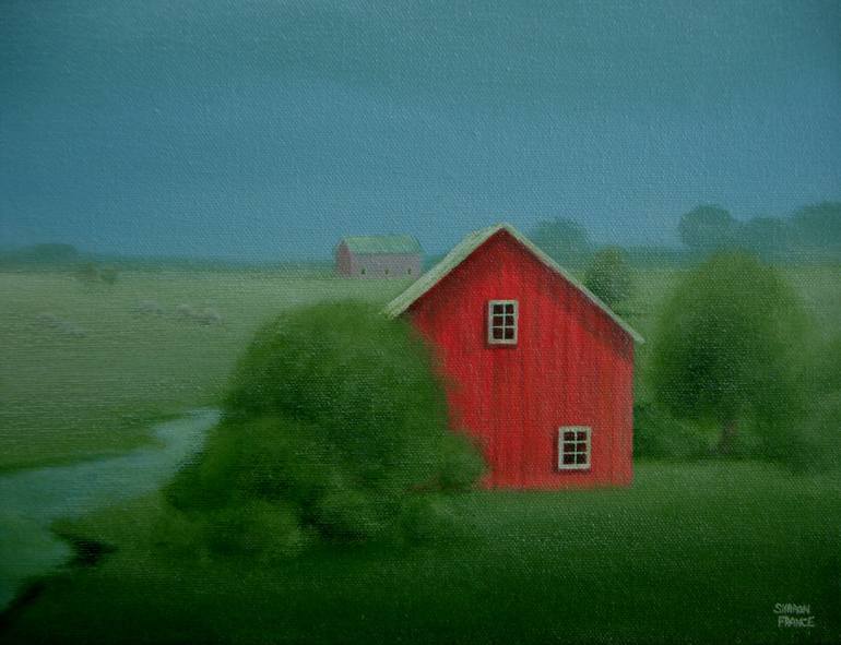 Original Realism Landscape Painting by Sharon France 