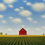 Rows of Early Summer by Sharon France