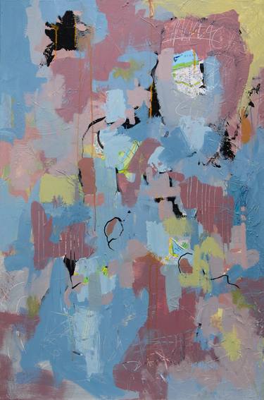 Original Abstract Expressionism Abstract Paintings by Deb Breton