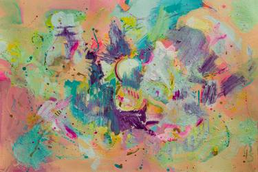 Print of Abstract Expressionism Interiors Paintings by Deb Breton