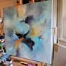 on easel