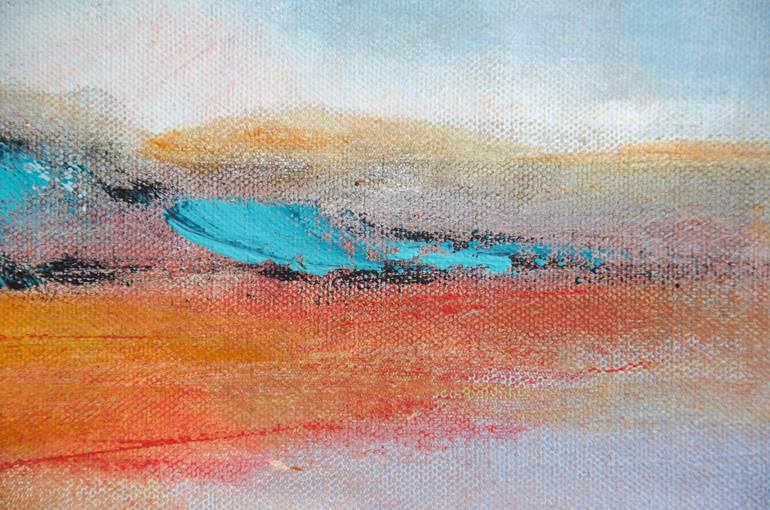 Original Abstract Seascape Painting by Deb Breton