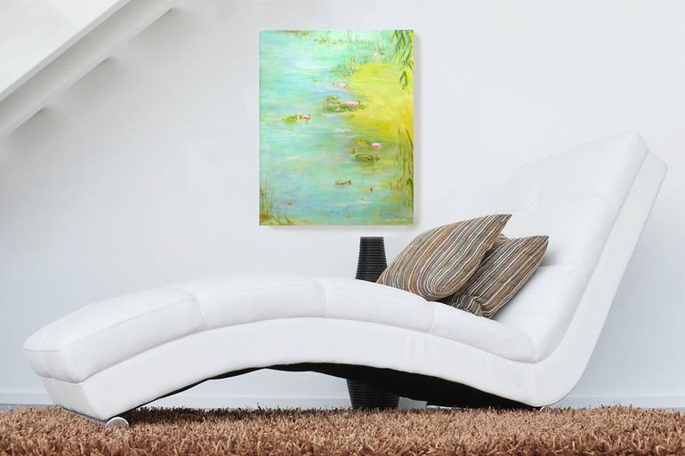 Original Modern Nature Painting by Deb Breton