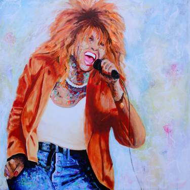 Original Fine Art Portrait Paintings by Deb Breton