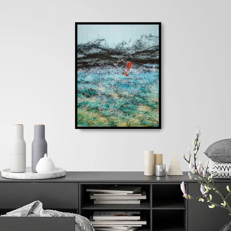 Original Seascape Painting by Deb Breton