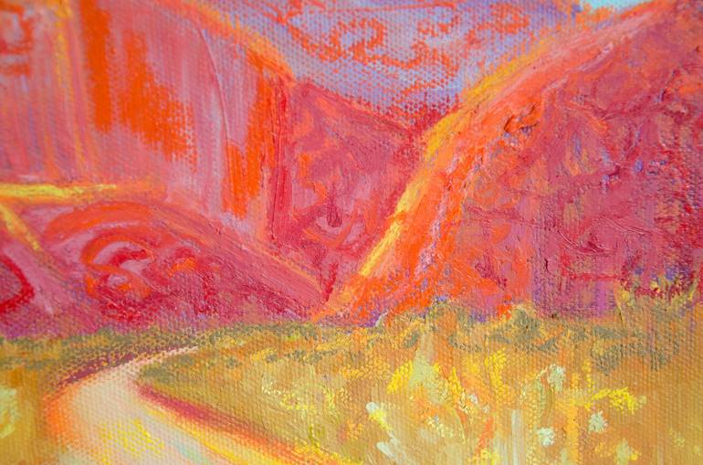 Original Semi-Abstract Landscape Painting by Deb Breton