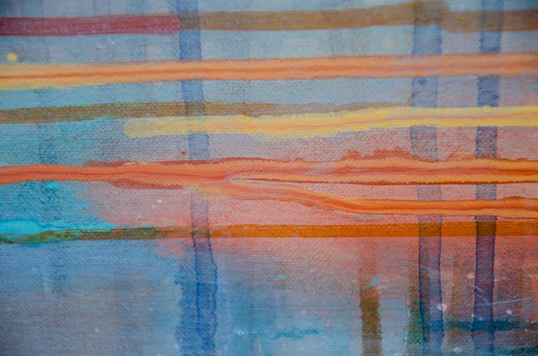 Original Abstract Landscape Painting by Deb Breton