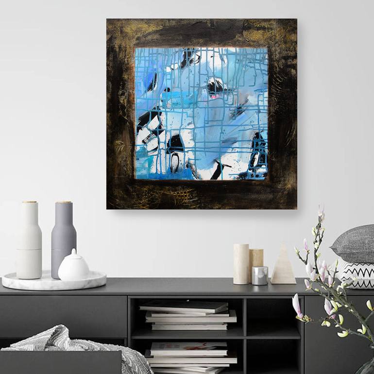 Original Abstract Painting by Deb Breton