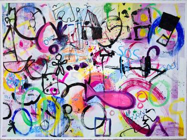 Outlier's Dream # 2 Graffiti Painting thumb