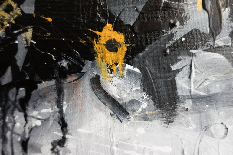 Original Abstract Expressionism Abstract Painting by Deb Breton