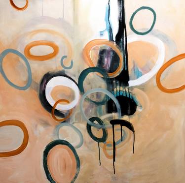 Original Abstract Expressionism Abstract Paintings by Deb Breton