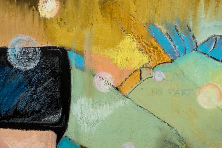 Original Abstract Expressionism Women Painting by Deb Breton