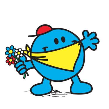 Mr Flower Thrower Mr Men - Limited Edition of 50 thumb