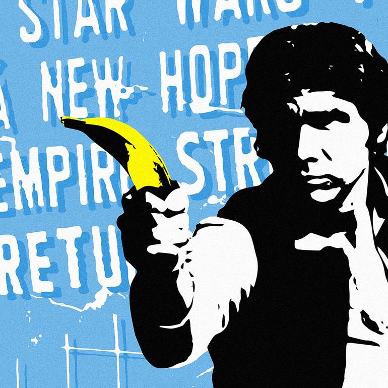 Original Pop Art Cinema Printmaking by Thirsty Bstrd