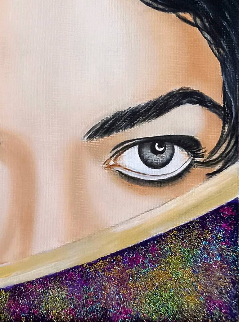 Original Figurative Pop Culture/Celebrity Painting by Carmen Gomez Junyent