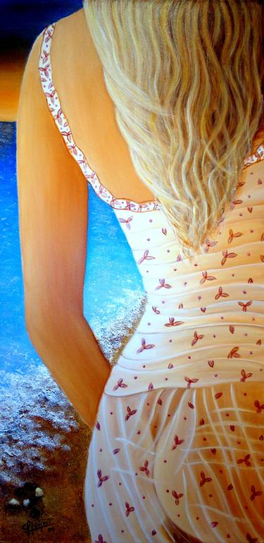 Original Realism Nude Paintings by Carmen Junyent