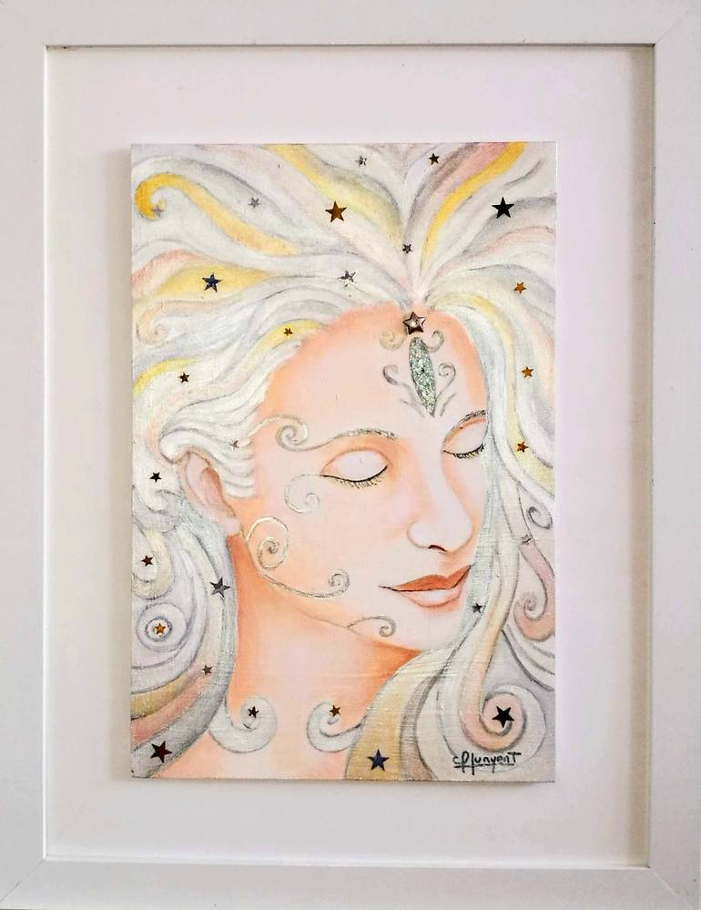 Original Illustration Classical mythology Painting by Carmen Junyent