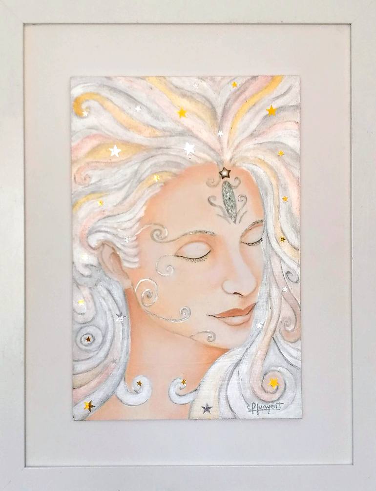 Original Illustration Classical mythology Painting by Carmen Junyent