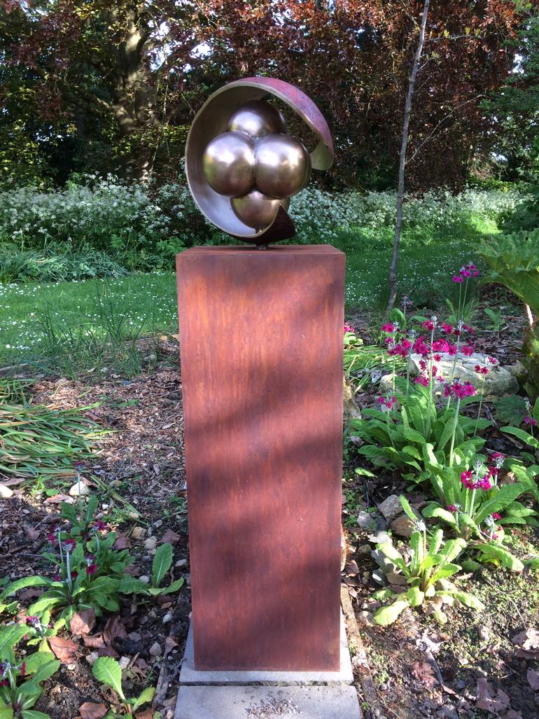 Original Modernism Abstract Sculpture by Joanne Risley