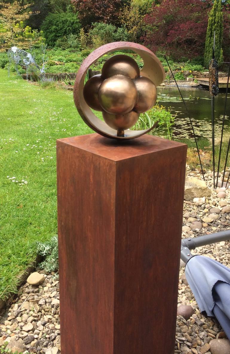 Original Modernism Abstract Sculpture by Joanne Risley
