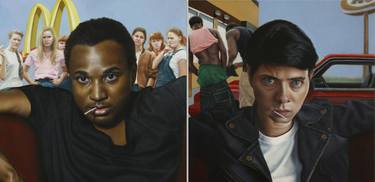Original Portrait Paintings by Jennifer R A Campbell