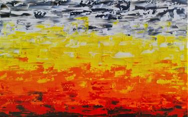 Original Expressionism Landscape Painting by Daniel Urbaník