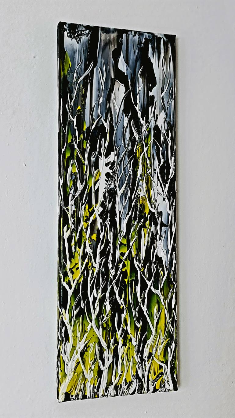 Original Abstract Landscape Painting by Daniel Urbaník