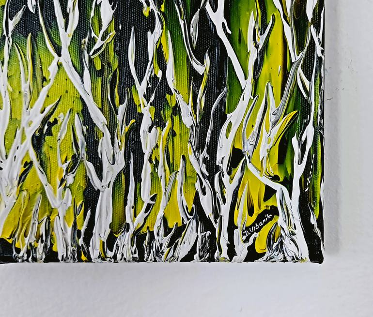 Original Abstract Landscape Painting by Daniel Urbaník