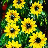Sunflower 1 25x60cm by Daniel Urbaník