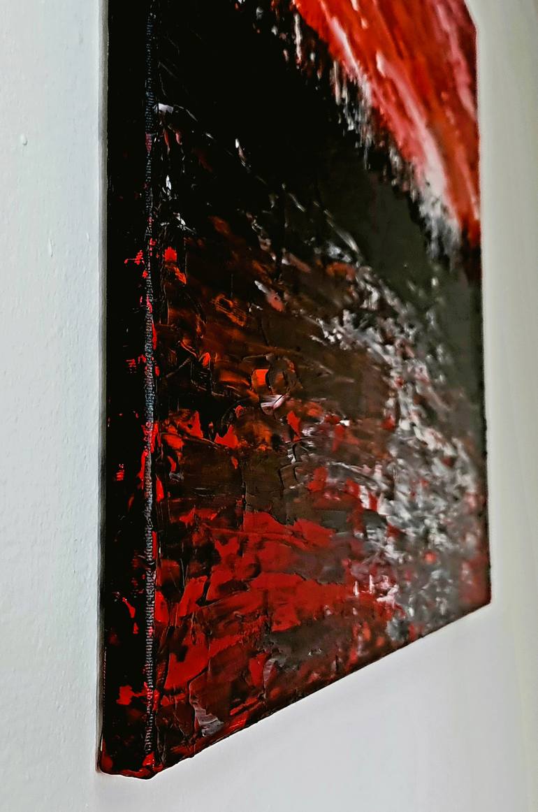 Original Abstract Expressionism Abstract Painting by Daniel Urbaník