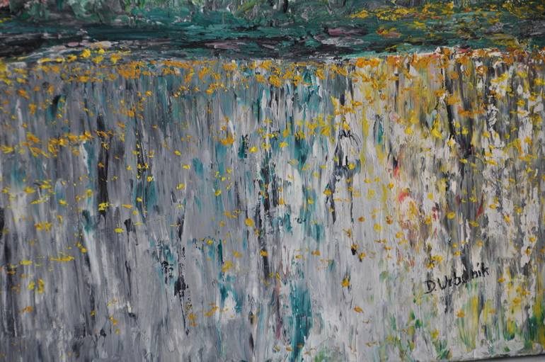 Original Expressionism Landscape Painting by Daniel Urbaník