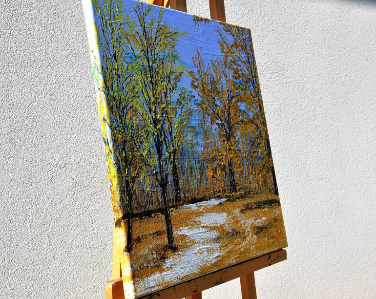 Original Impressionism Landscape Painting by Daniel Urbaník