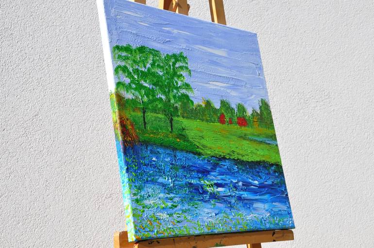 Original Fine Art Landscape Painting by Daniel Urbaník