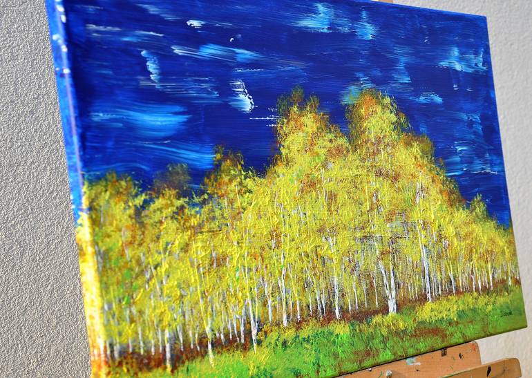 Original Impressionism Landscape Painting by Daniel Urbaník