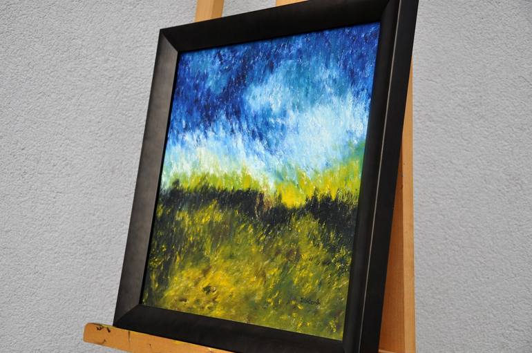 Original Impressionism Landscape Painting by Daniel Urbaník