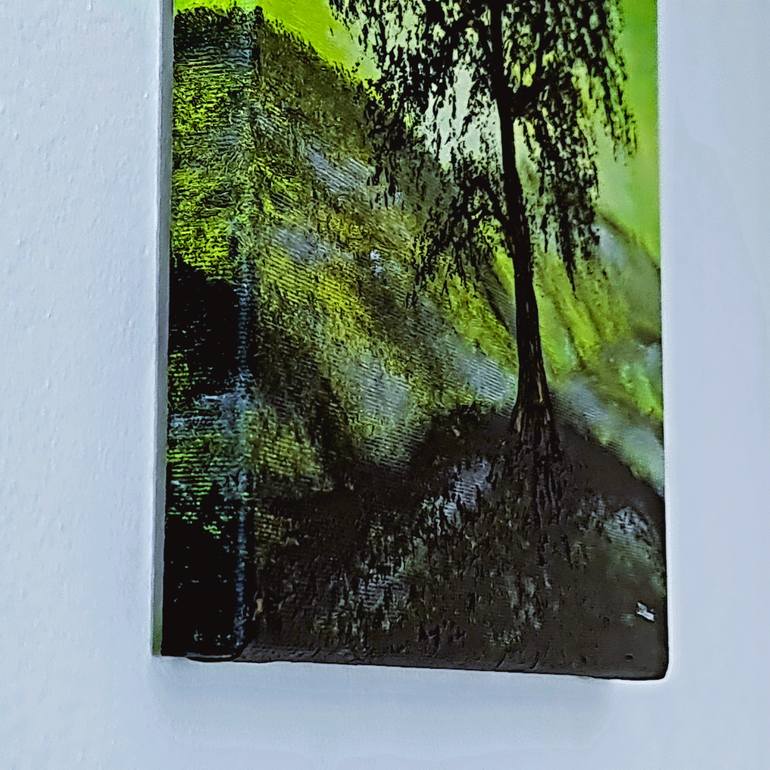 Original Expressionism Landscape Painting by Daniel Urbaník