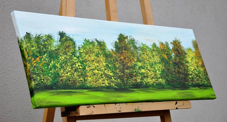 Original Fine Art Landscape Painting by Daniel Urbaník