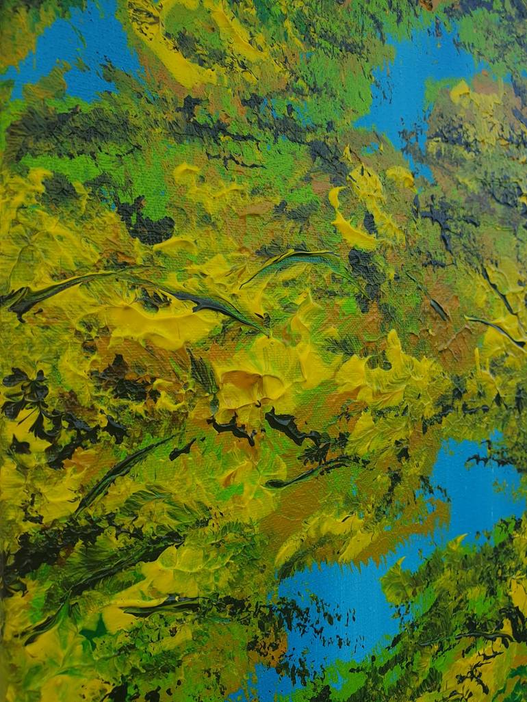 Original Expressionism Landscape Painting by Daniel Urbaník